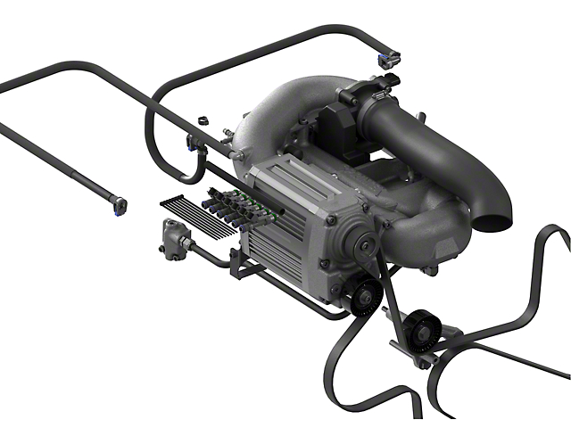 Sprintex Non-Intercooled Supercharger Kit (07-11 3.8L Jeep Wrangler JK)