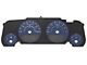 US Speedo Daytona Edition Gauge Face; MPH; Blue (07-14 Jeep Wrangler JK)