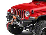 Barricade Trail Force HD Front Bumper with LED Lights (18-23 Jeep Wrangler JL w/ Factory Halogen Fog Lights)