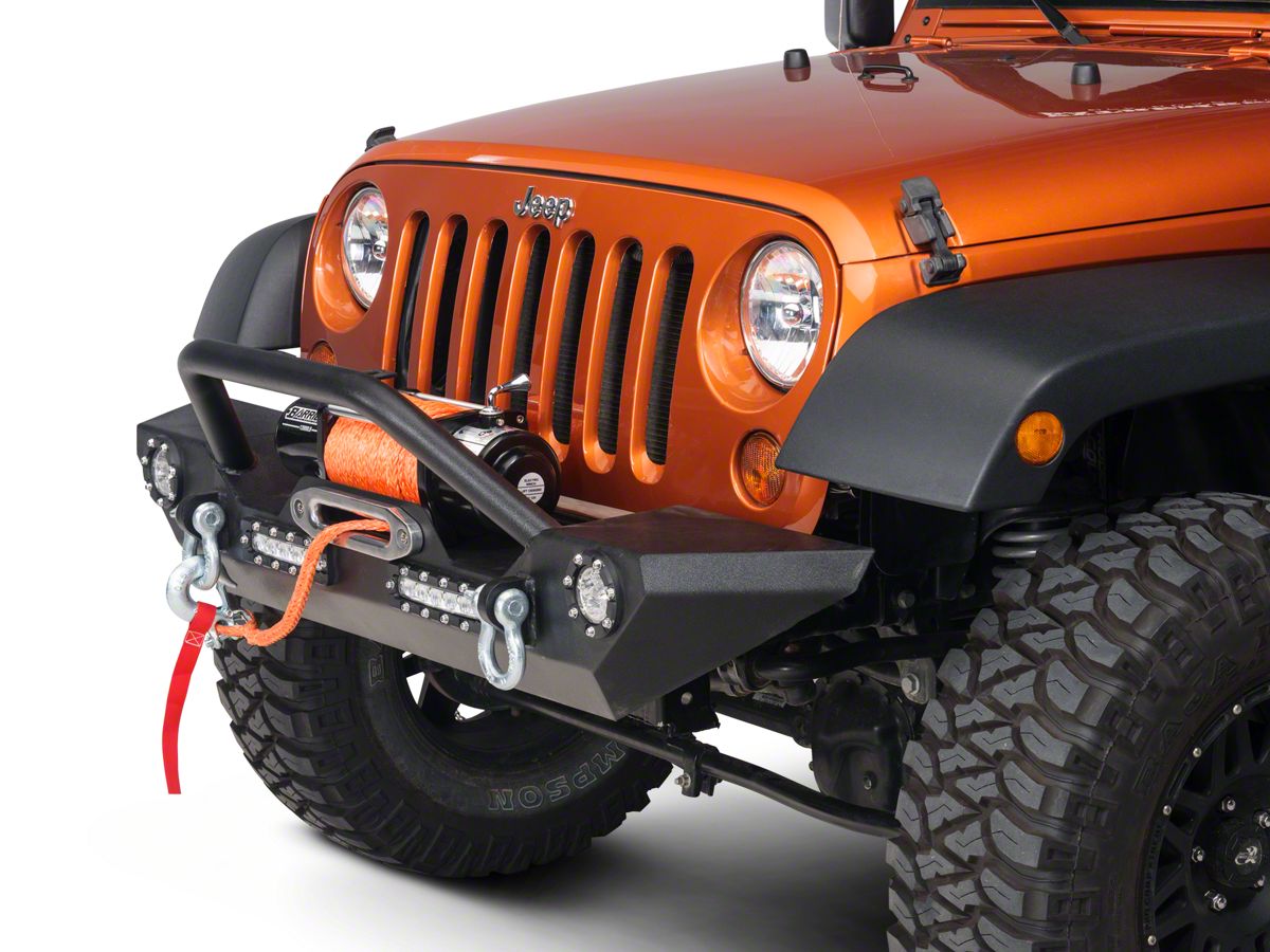 Total 51+ imagen jeep wrangler bumpers with led lights