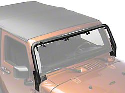 Rugged Ridge Windshield Mounted Light Bar for Three 13.50-Inch LED Light Bars (07-18 Jeep Wrangler JK)