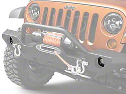 Rugged Ridge 3.50-Inch Round LED Fog Light Mounting Brackets (07-18 Jeep Wrangler JK)