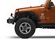 Rugged Ridge 3.50-Inch Round LED Lights with Stainless Steel Front Bumper Light Bar (07-18 Jeep Wrangler JK)
