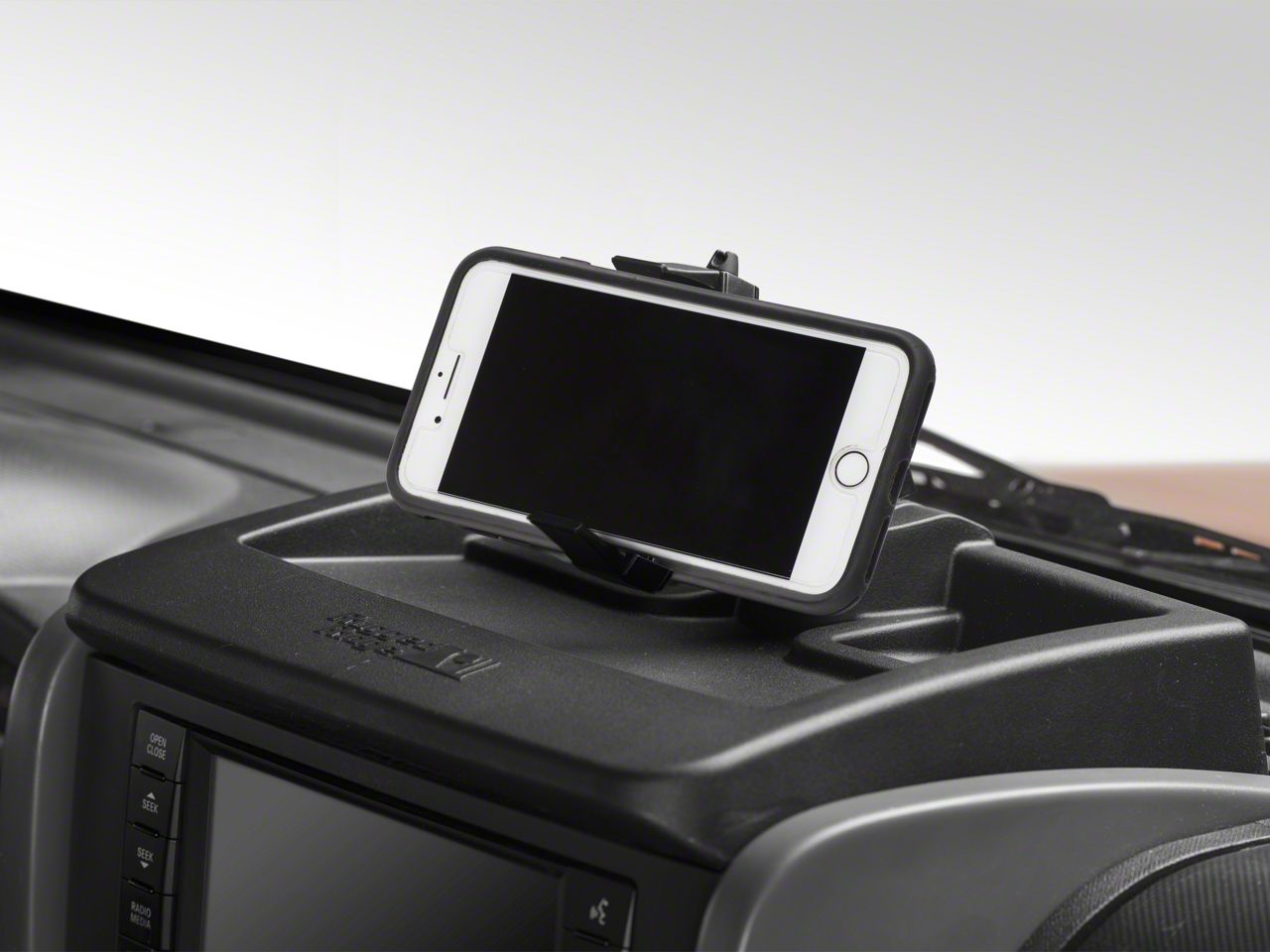 Alician Autoaccessory for Dash Multi-Mount Phone Holder Kit for 2007-2010 Jeep Wrangler JK