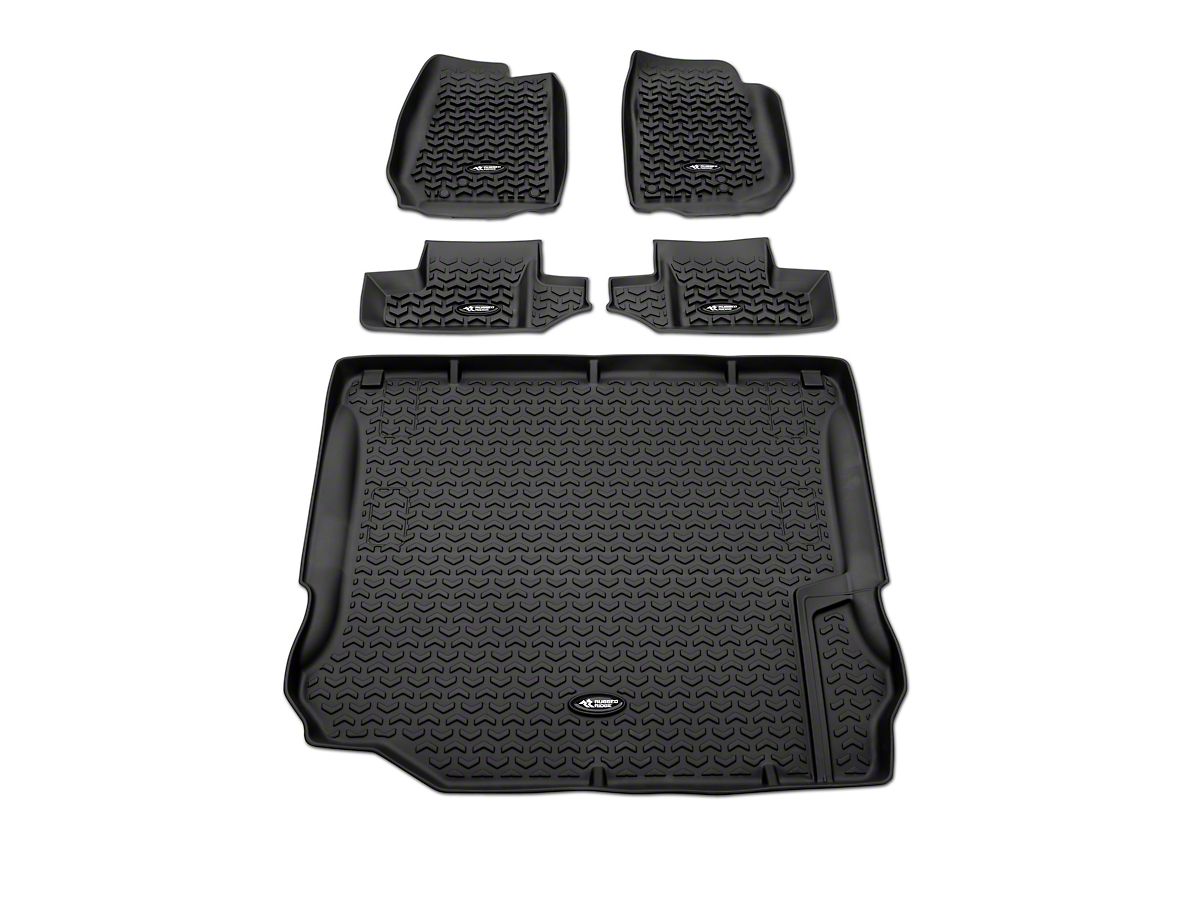 Rugged Ridge Jeep Wrangler All Terrain Front Rear Cargo Floor