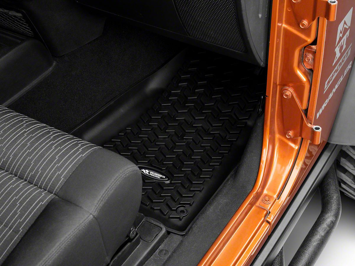 Rugged Ridge Jeep Wrangler All Terrain Front Rear Cargo Floor