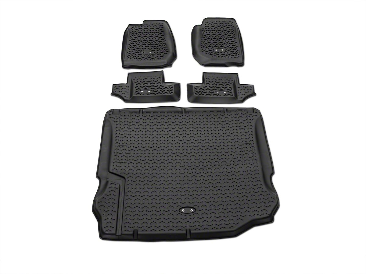 Rugged Ridge Jeep Wrangler All Terrain Front Rear Cargo Floor