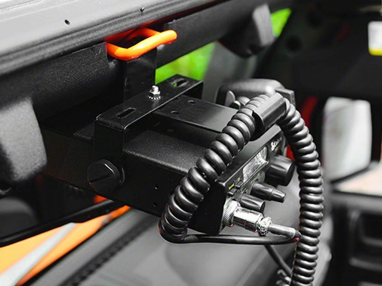 JL Wrangler CB Radio Mounting Bolts & Antenna BRACKET for 2007-2018 Jeep JK