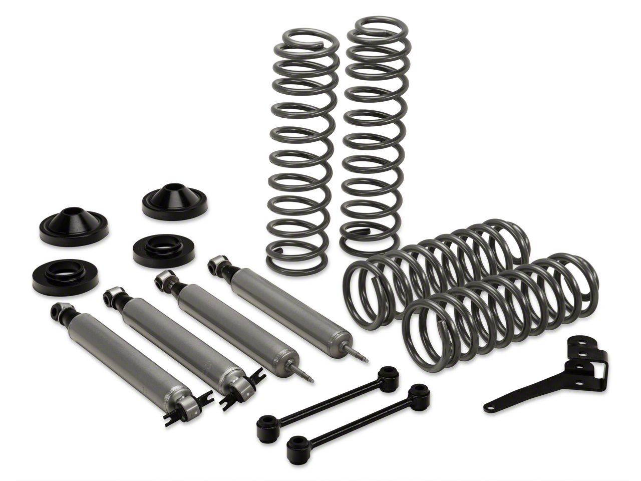 FOX 3 inch Jeep Wrangler JK 07-18 2Door Lift Kit (Medium Load) FOX Sus –  Mudify