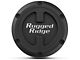 Rugged Ridge 17x9 XHD Wheel Center Cap; Black (07-22 Jeep Wrangler JK & JL)