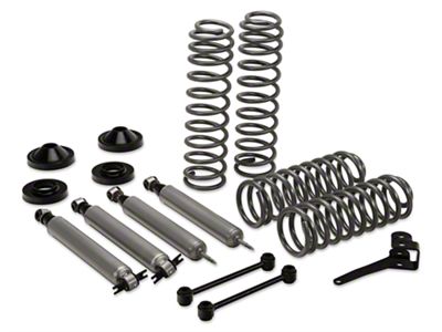 Rough Country 3.25-Inch Suspension Lift Kit with Shocks (07-18 Jeep Wrangler JK 2-Door)