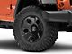 Rugged Ridge Drakon Satin Black Wheel; 18x9 (07-18 Jeep Wrangler JK)