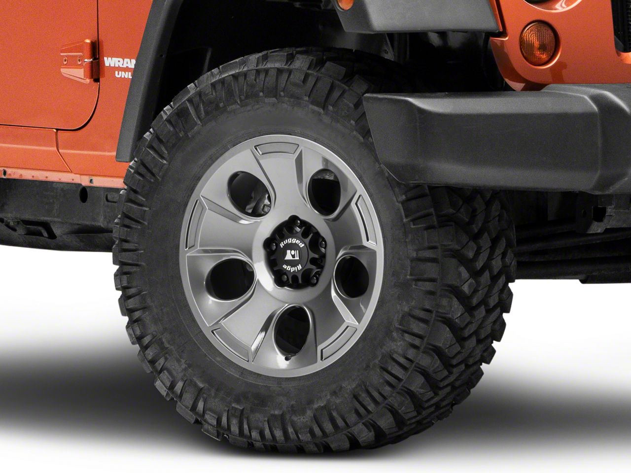 Rugged Ridge Drakon Gunmetal Gray Wheel; 18x9 (22-23 Jeep Grand Cherokee WL)