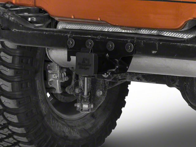 Rugged Ridge 2-Inch Receiver Hitch with Hitch Plug (07-18 Jeep Wrangler JK)
