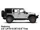 Fuel Wheels Hostage III Gunmetal and Black Wheel; 18x9 (07-18 Jeep Wrangler JK)