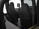 Barricade Custom Front Seat Covers with Pockets; Black (97-06 Jeep Wrangler TJ)