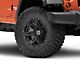Rugged Ridge XHD Satin Black Wheel with Polished Center Cap; 17x9 (07-18 Jeep Wrangler JK)