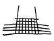 Dirty Dog 4x4 Full Spider Netting Kit; Black (07-18 Jeep Wrangler JK 4 Door)