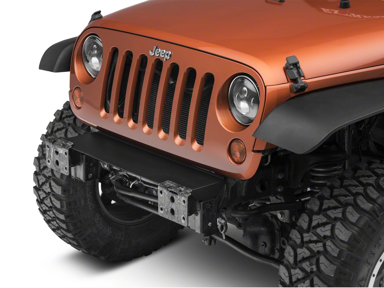 jeep wrangler front bumper cover