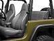 3-Point Tri-Lock Seat Belt; Driver Side; Black (97-02 Jeep Wrangler TJ)