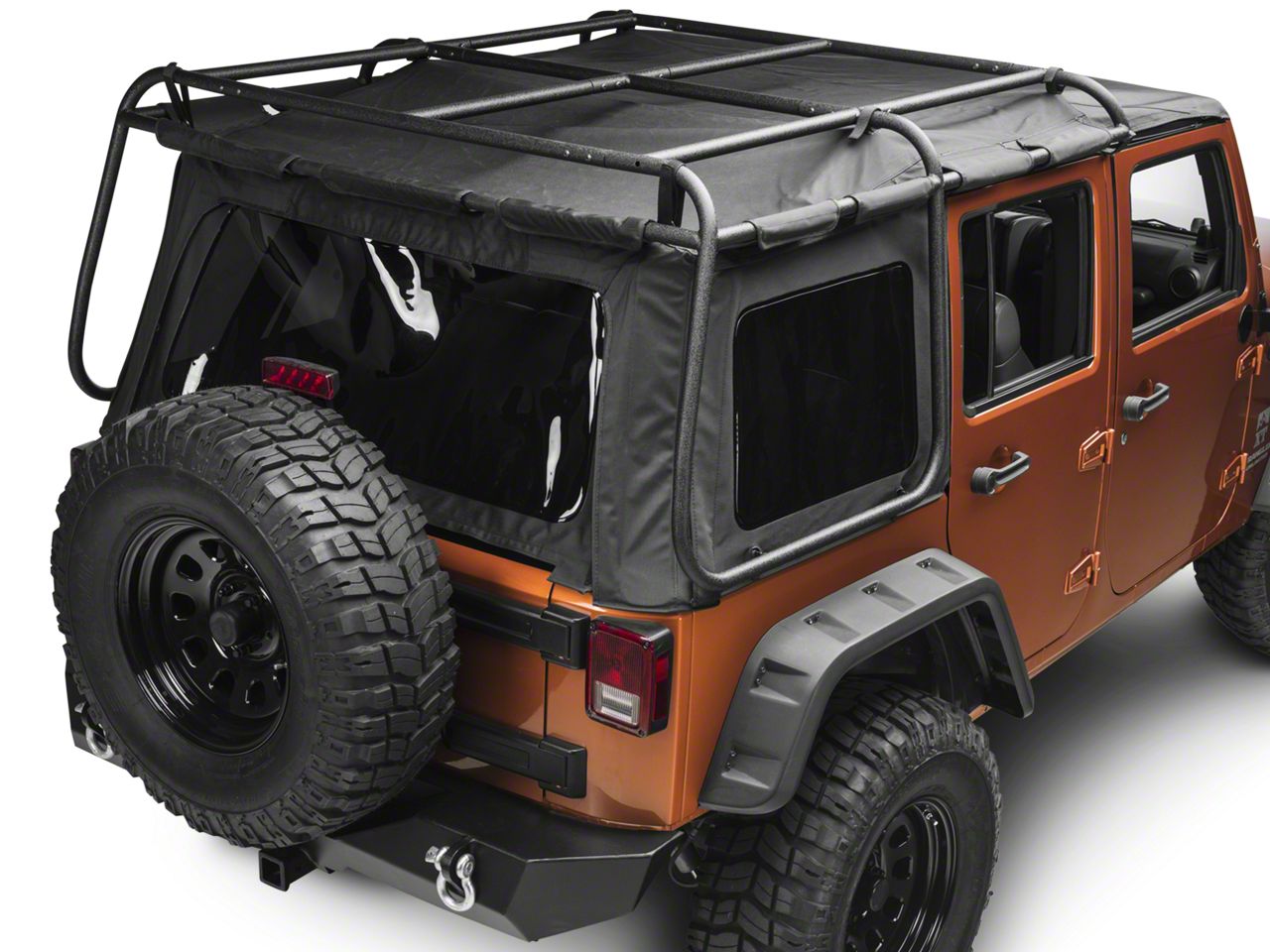 Rugged Ridge Jeep Wrangler Exo Top 13516.02 (07-18 Jeep Wrangler JK 4 ...