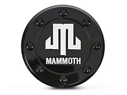 Mammoth 8 Aluminum Wheel Center Cap; Black (Fits Mammoth 8 Aluminum Wheels Only)