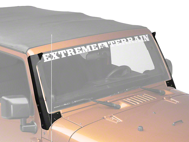 Putco 50-Inch Luminix Light Bar Roof Mounting Bracket (07-18 Jeep Wrangler JK)