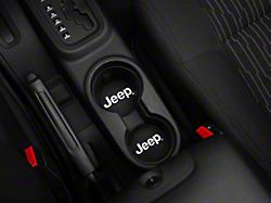 Auto Coasters with Jeep Logo (87-18 Jeep Wrangler YJ, TJ & JK)