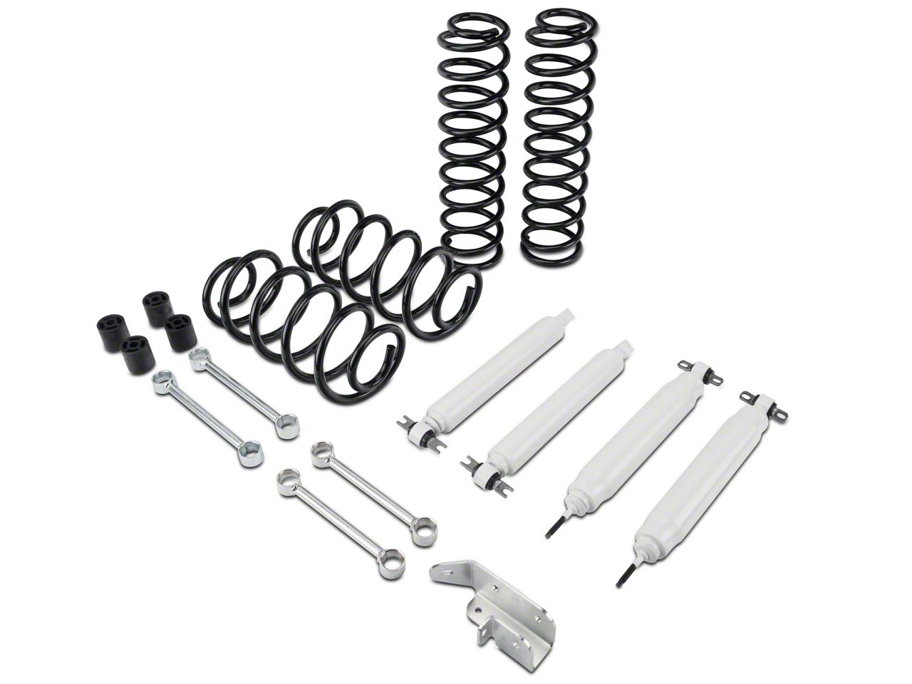 How To Install a Zone Offroad 3 In. Lift Kit w/ Hydro Shocks On Your 19972002 Jeep Wrangler TJ