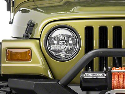 KC HiLiTES Jeep Wrangler 7 in. Headlight H4 - Single 4230 (97-06 Jeep  Wrangler TJ)