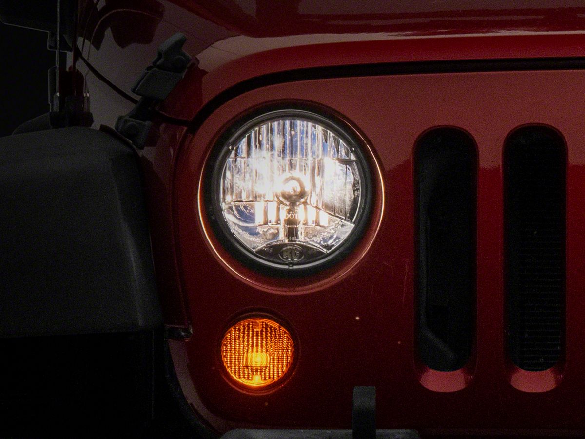 KC HiLiTES Jeep Wrangler H4 Headlight Conversion Kit 42302 (07-18 Jeep  Wrangler JK)
