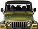 KC HiLiTES Windshield Hinge Mounting Brackets; Black (97-06 Jeep Wrangler TJ)