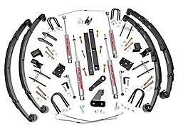 Rough Country 4.50-Inch X-Series Suspension Lift Kit with Military Wrap Springs (87-95 Jeep Wrangler YJ)