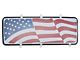 Rugged Ridge Spartan Grille Insert; American Flag (07-18 Jeep Wrangler JK)