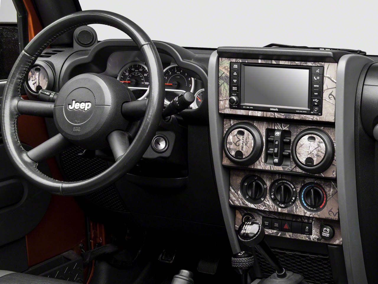 2007 jeep wrangler interior trim kit