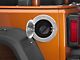 RBP RX-2 Locking Fuel Door; Polished (07-18 Jeep Wrangler JK)