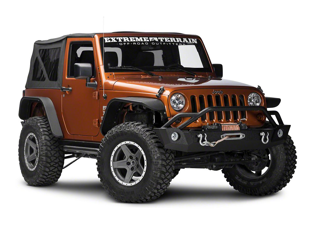 Rugged Ridge Replacement Soft Top with Tinted Windows; Black Diamond (10-18  Jeep Wrangler JK 2-Door)