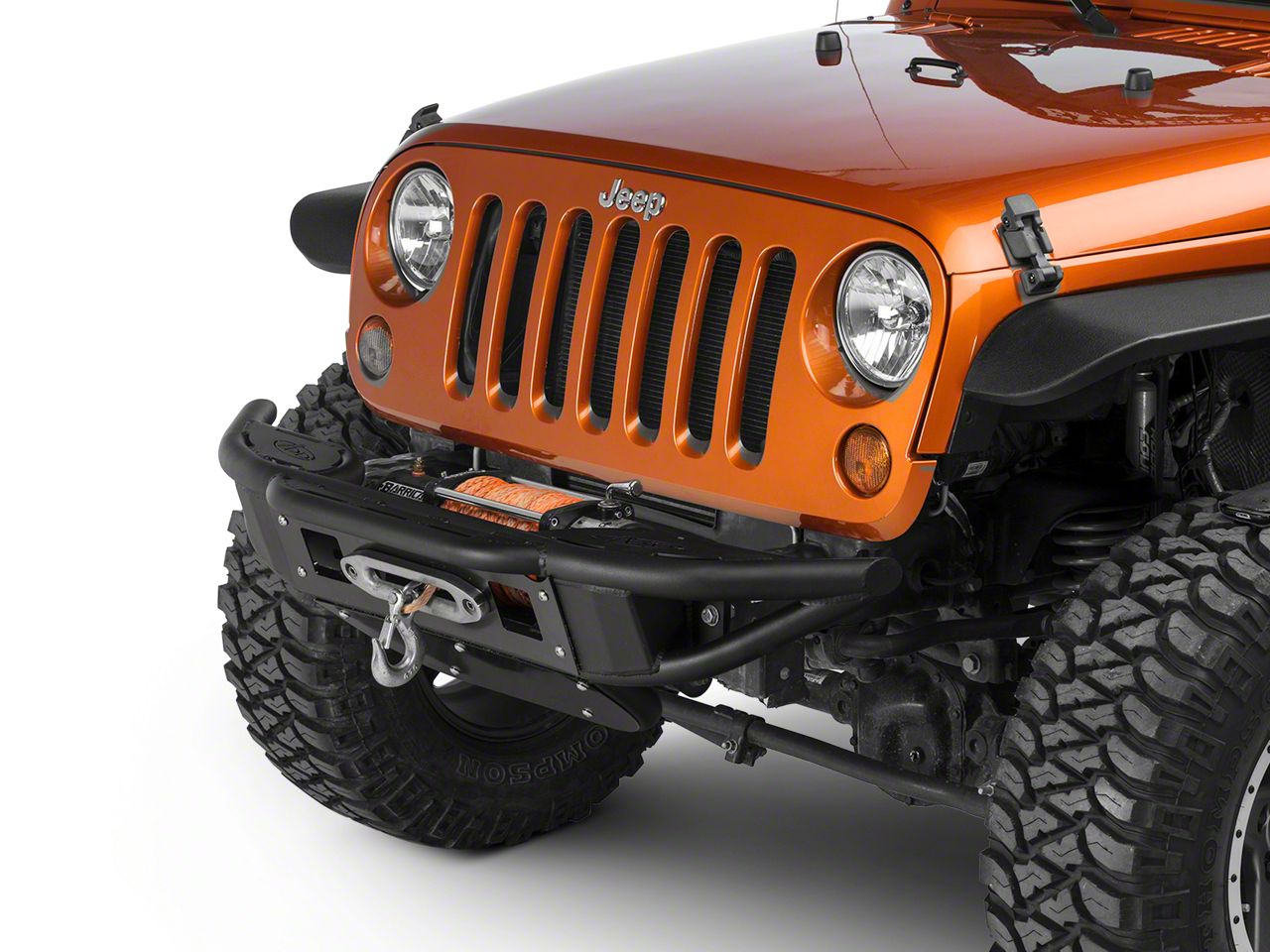 Addictive Desert Designs Jeep Wrangler Venom Front Bumper w/ Winch