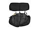Smittybilt Neoprene Front and Rear Seat Covers; Black (87-95 Jeep Wrangler YJ)