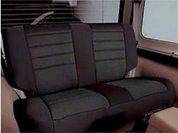 Smittybilt Neoprene Front and Rear Seat Covers; Black (03-06 Jeep Wrangler TJ)