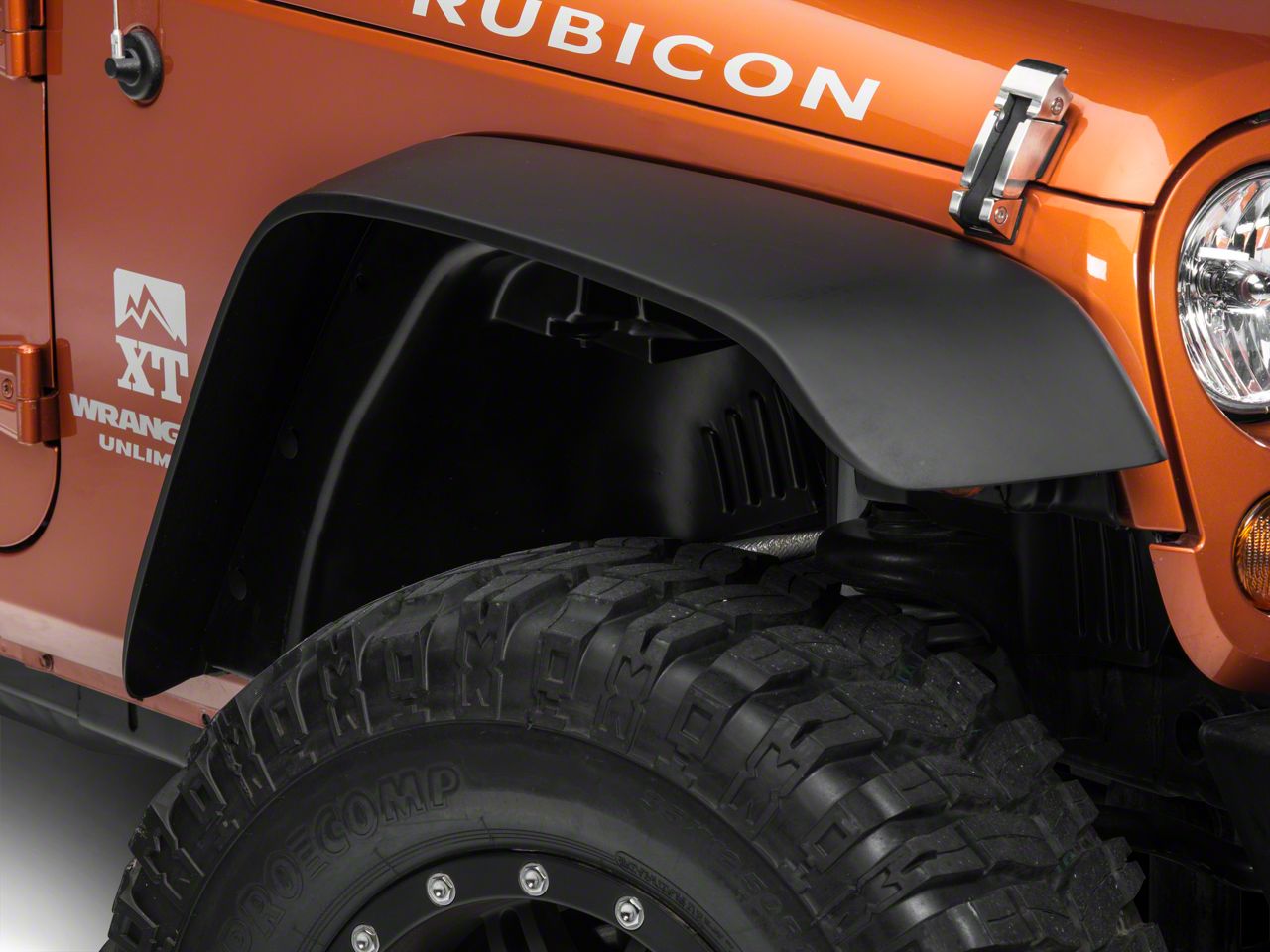 RedRock 4x4 Jeep Wrangler Flat Fender Flares J103867 (0718 Jeep