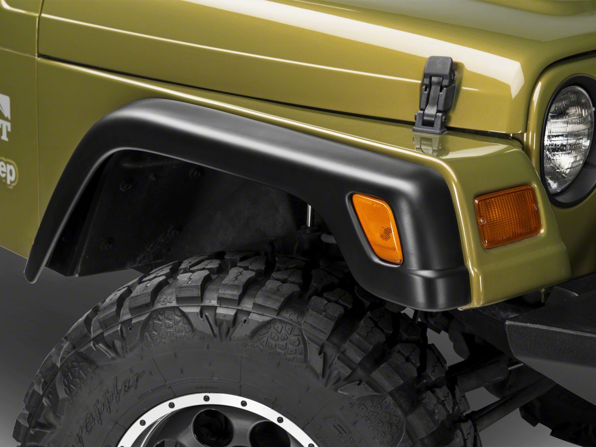 RedRock Jeep Wrangler 6-Piece Replacement Style Fender Flares J103870  (97-06 Jeep Wrangler TJ) - Free Shipping