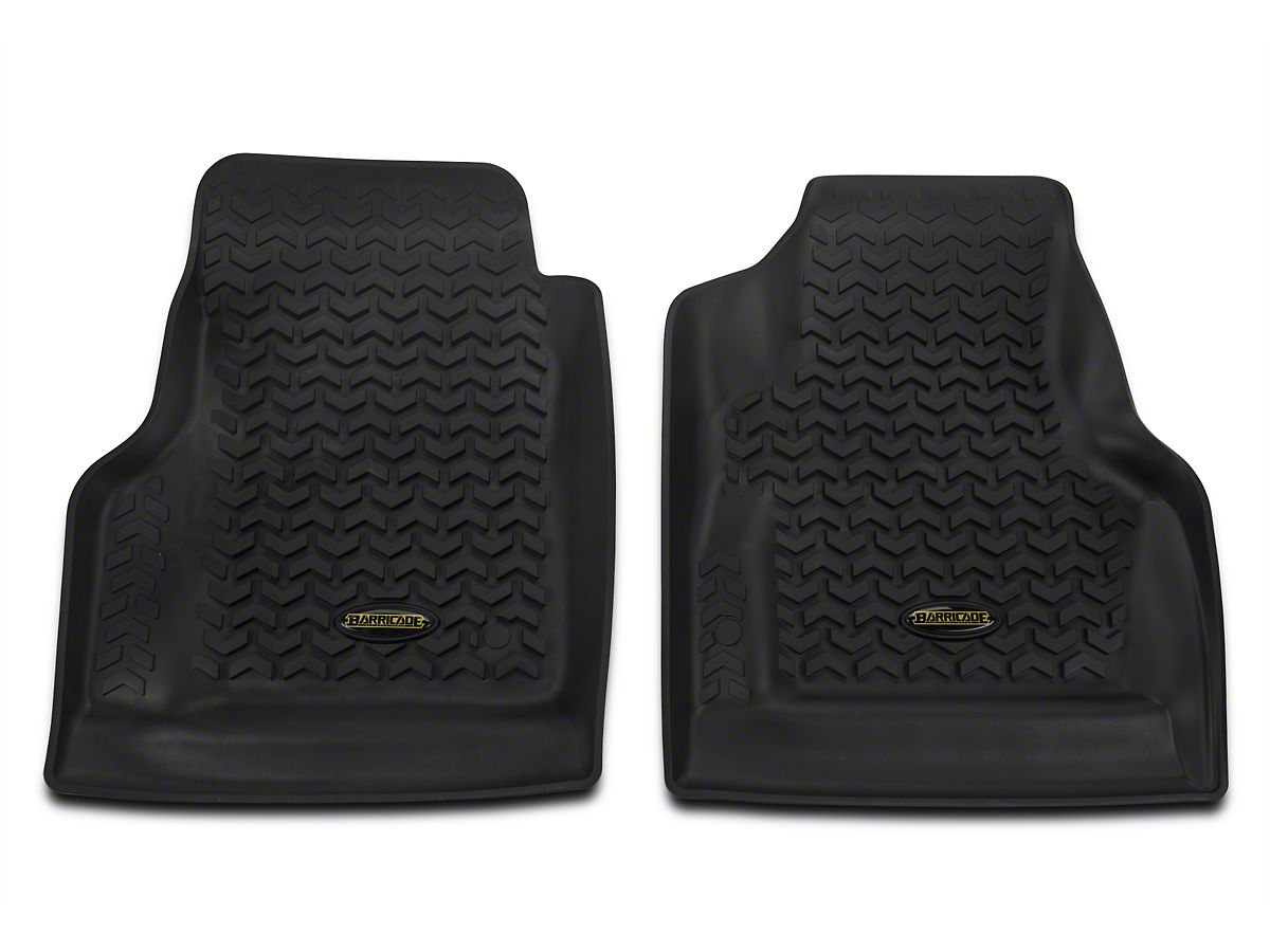 Barricade Jeep Wrangler Front Floor Liners Black J103882 97 06