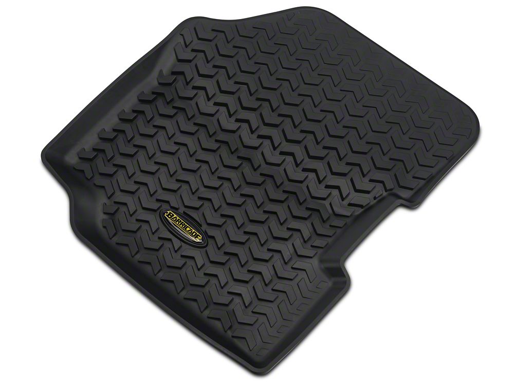 Barricade Front and Rear Floor Mats; Black (87-95 Jeep Wrangler YJ) –  Barricade Offroad