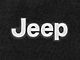 Lloyd Front and Rear Floor Mats with Jeep Logo; Black (11-13 Jeep Wrangler JK 2-Door)