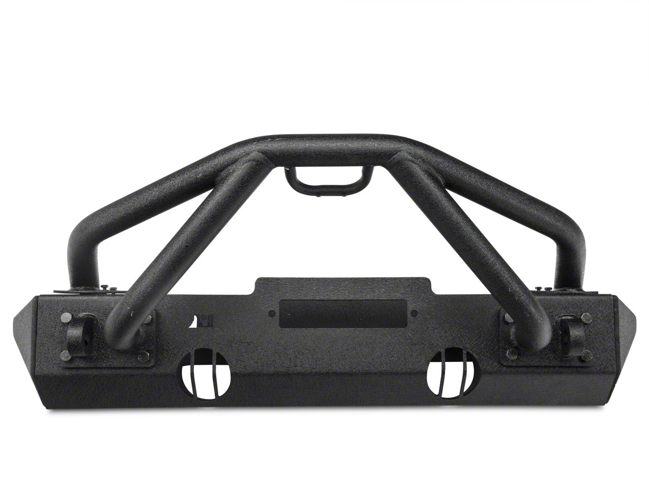 Rugged Ridge Jeep Wrangler XHD Front Bumper with Double X-Striker and Stubby  Ends 11540.54 (07-18 Jeep Wrangler JK)