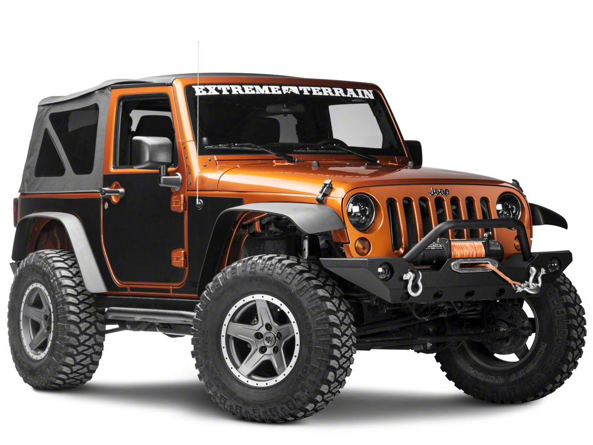 Rugged Ridge Jeep Wrangler Magnetic Protection Panel Kit Matte