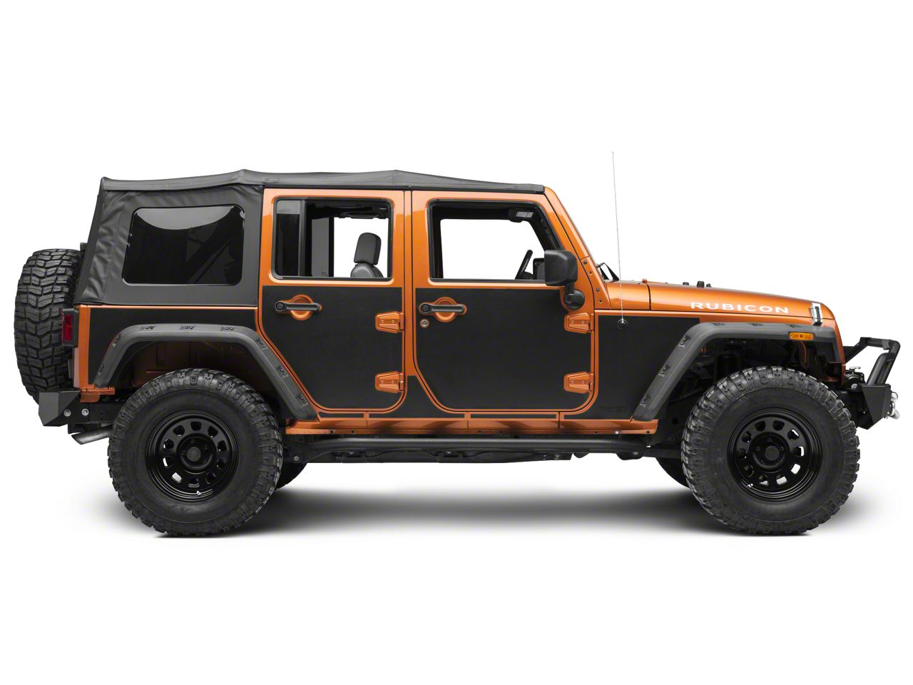 Rugged Ridge 12300.53 Magnetic  Panel Kit for Jeep Wrangler JK 4-Door 07-18 JKU 