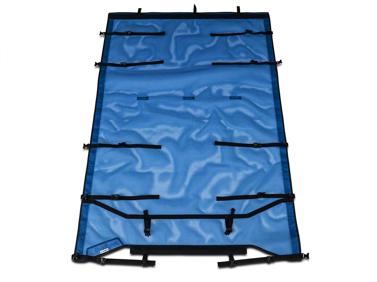 Jtopsusa Jeep Wrangler Safari Mesh Blue Jku Saf Solid Blue 07