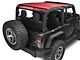 JTopsUSA Safari Mesh Shade Top; Red (07-18 Jeep Wrangler JK 2-Door)